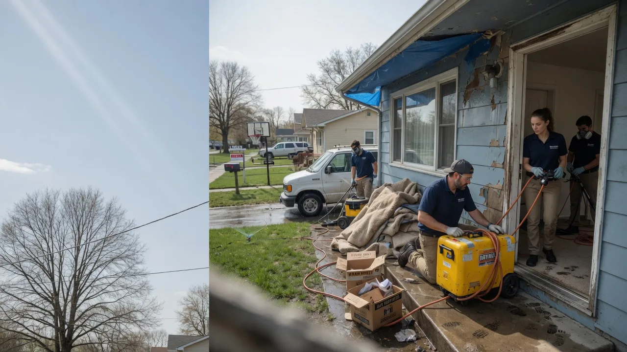 Basement Flood Cleanup in Pickerington, OH near me